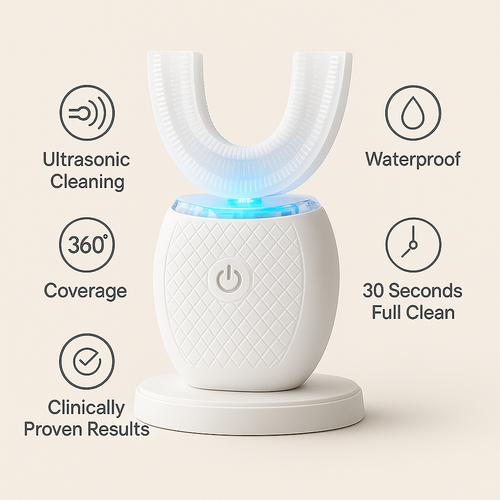 LUNORAL™ - Ultrasonic U-Shape Electric Toothbrush